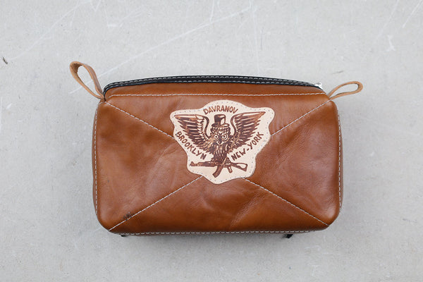 Dump Pouch Brown Leather