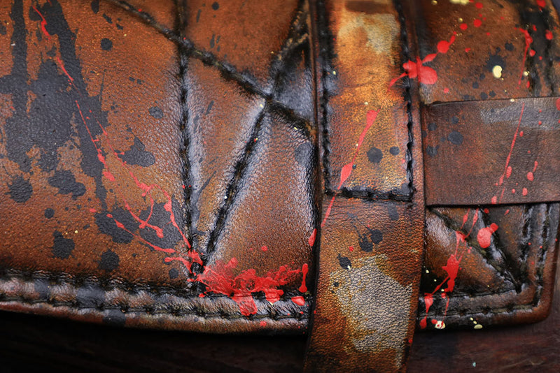 Leather Cheek Rest Art