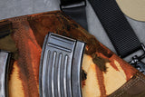 2 Cell Leather Chestrig Distressed with Shemagh