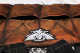 4 Cell Veg-Leather Chestrig Distressed