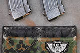 2 Cell Belt Attachment Leather with Flecktarn