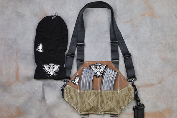 2 Cell Leather Chestrig Strichtarn