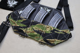 3 Cell Tigerstripe Leather Ak Chestrig