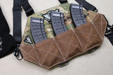 3 Cell Multicam Leather Ak Chestrig