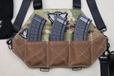 3 Cell Multicam Leather Ak Chestrig