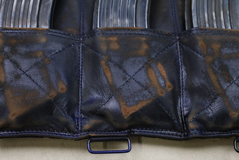 4 Cell Distressed Leather Ak Chestrig