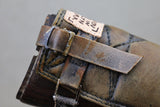 Leather Cheek Rest Distressed