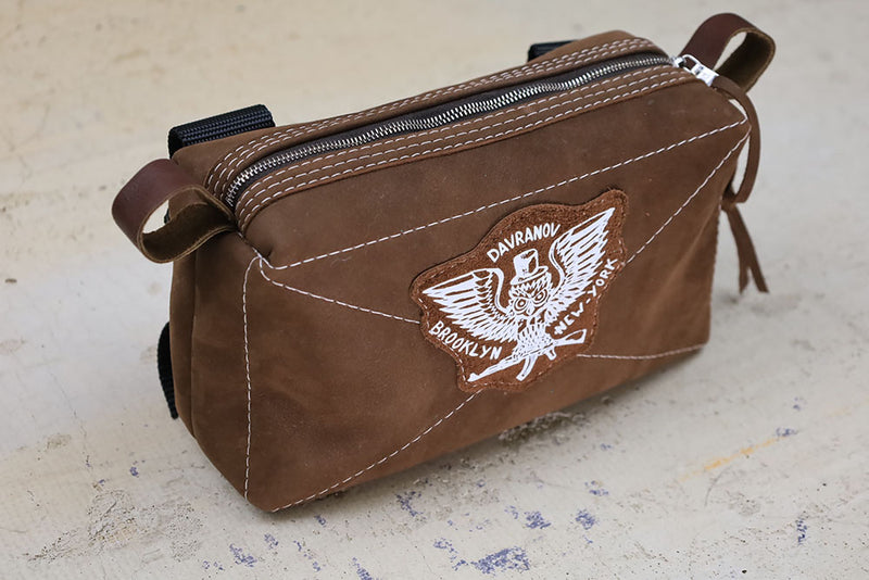 Dump Pouch Leather with M90