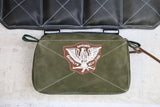 Dump Pouch Leather with Multicam