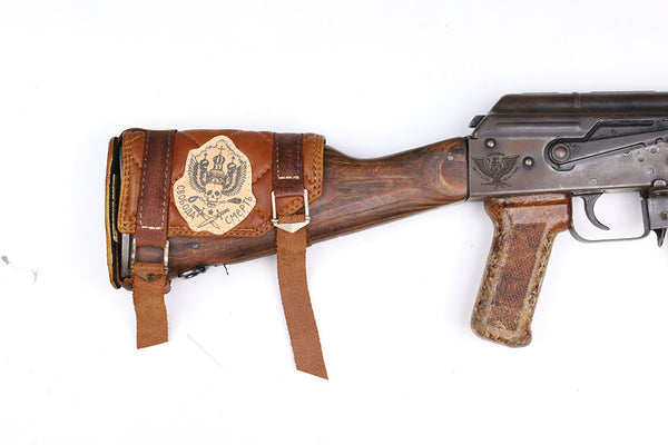 AK Cheek Rest with Stock Cover "Tattoo"