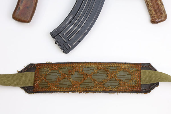 Ak47 Leather Sling "Strichtarn"