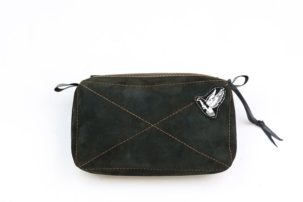 Dump Pouch Leather x Flecktarn