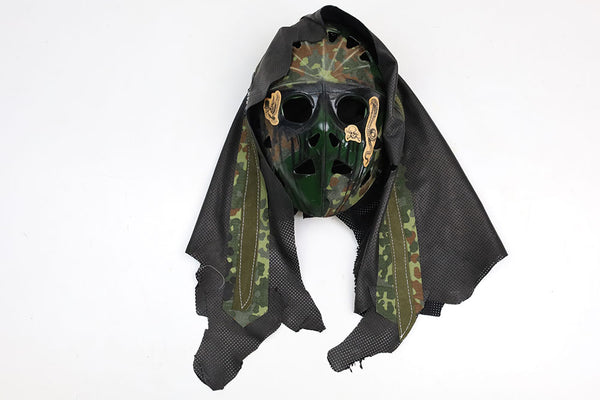 Distressed Hockey Mask "Flecktarn"