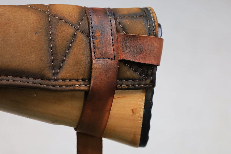 Leather Cheek Rest "Distressed"