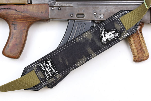 AK-47 Leather Sling "Multicam Black"