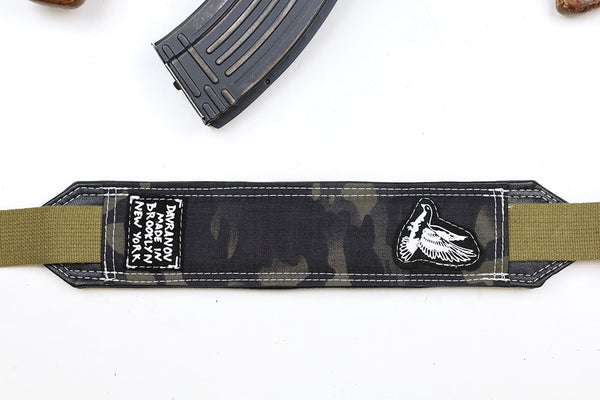 AK-47 Leather Sling "Multicam Black"