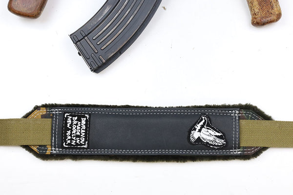 Ak47 Leather Sling "Partizan Shearling"