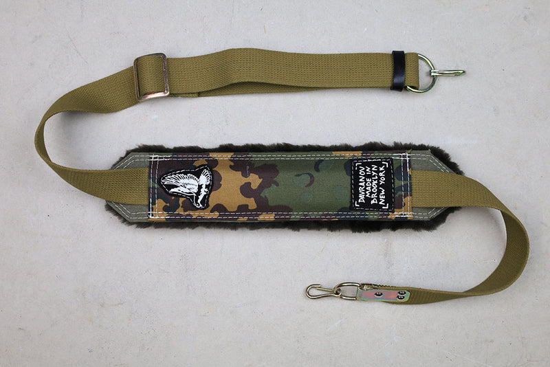 Ak47 2pt Leather Sling Partizan with Shearling