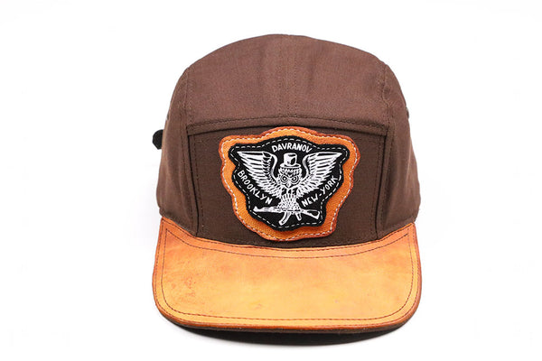 Brown Hat "Leather"