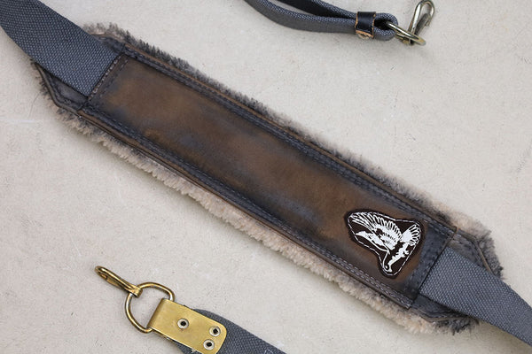 Ak47 2pt Leather Sling Distressed