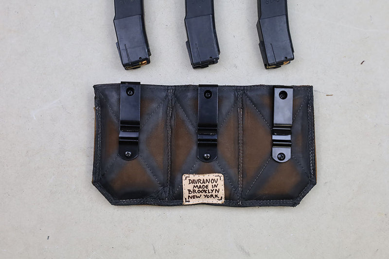 3 Cell Leather 9x19 Belt Attachment