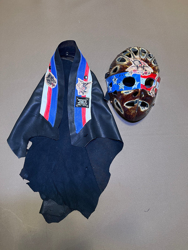 Hockey Mask USA "Distressed"