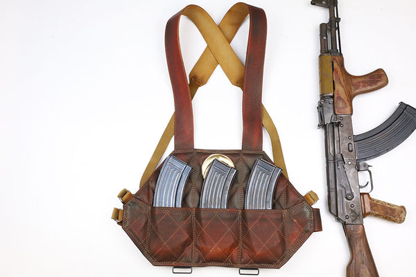 3 Cell Ak Chestrig with Leather Straps