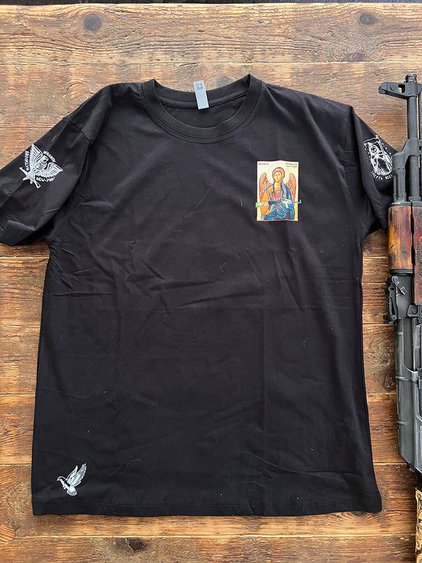 Black T-Shirt "AK St. Michael"